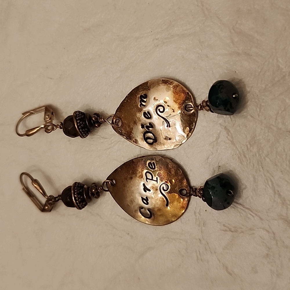 Carpe Diem earrings